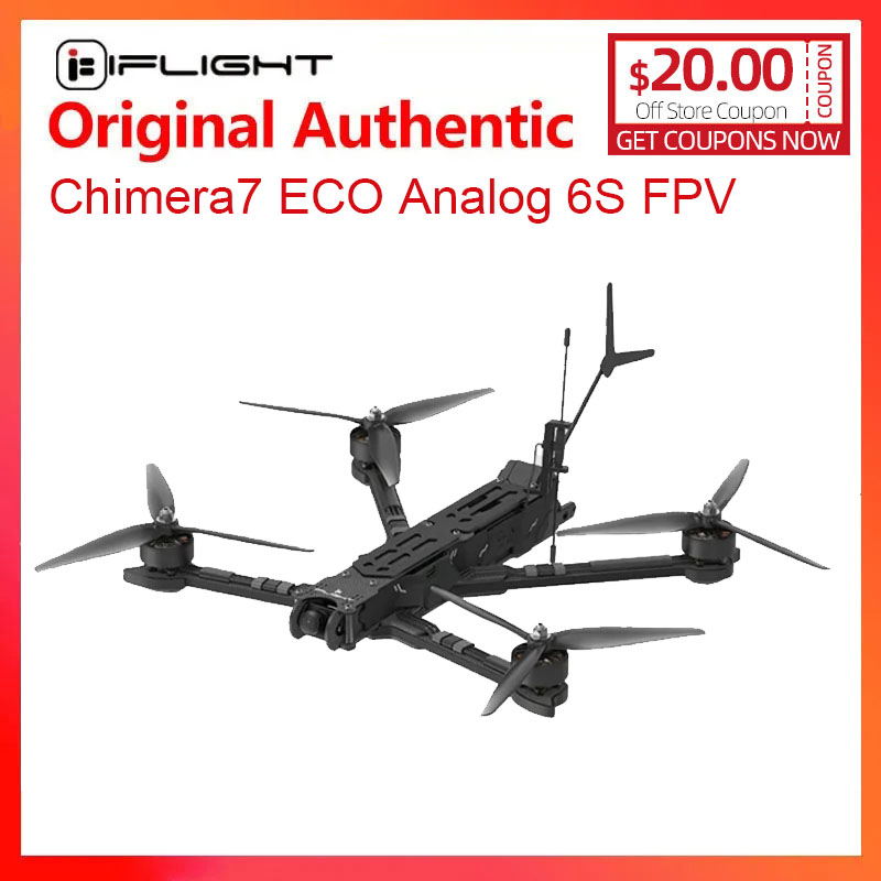 Iflight Blitz 1.6W 5.8G Vtx - IFlight-Dron de largo alcance Chimera7 ECO