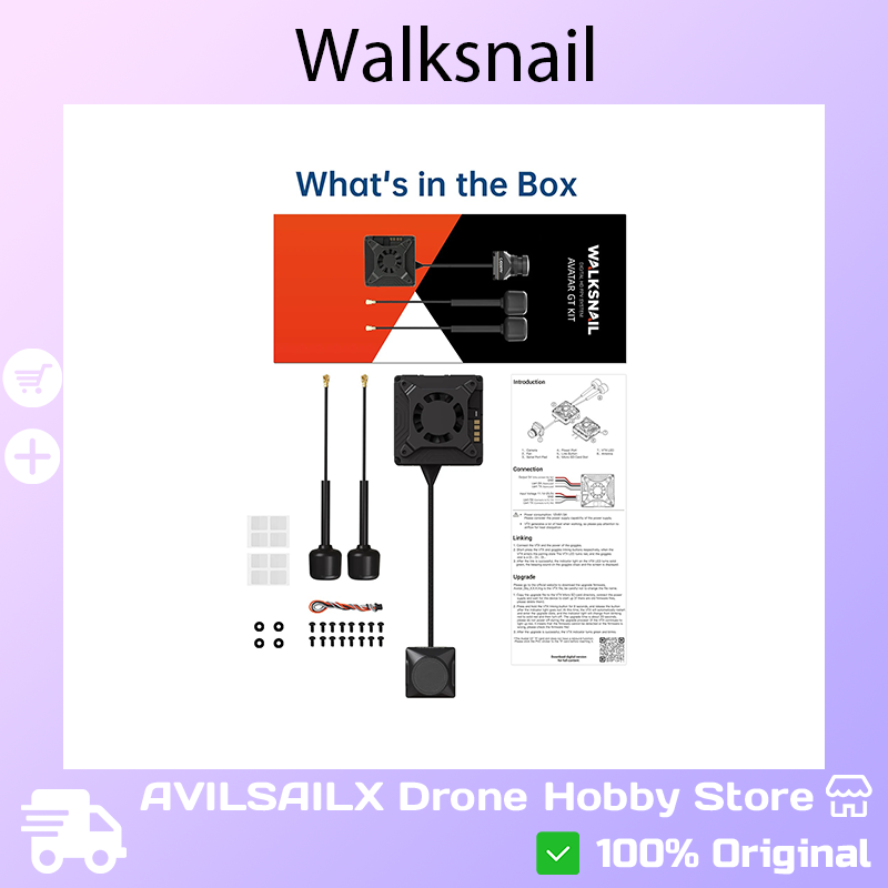 Kit FPV Walksnail Avatar GT, V - Walksnail Avatar Gt Kit 2W Vtx reseña y precio