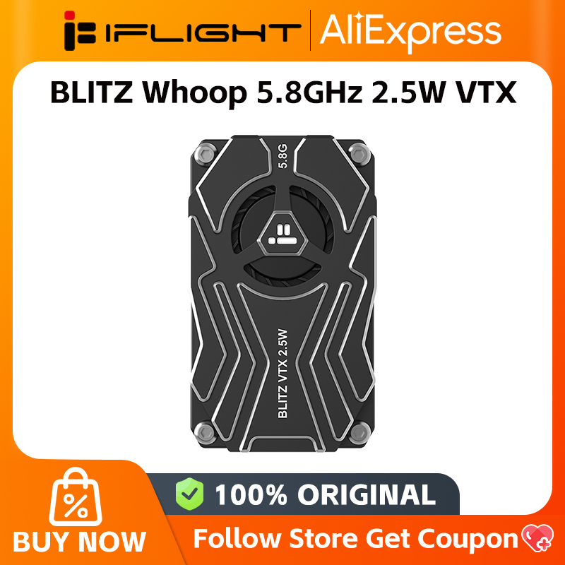 IFlight BLITZ Whoop 5.8G/4.9G  - Iflight Blitz 1.6W 5.8G Vtx reseña y precio