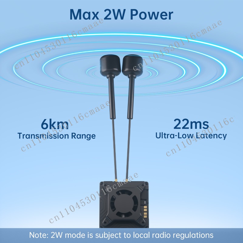 Kit FPV GT Max 2W VTX Gyro, Tr - Walksnail Avatar Gt Kit 2W Vtx reseña y precio