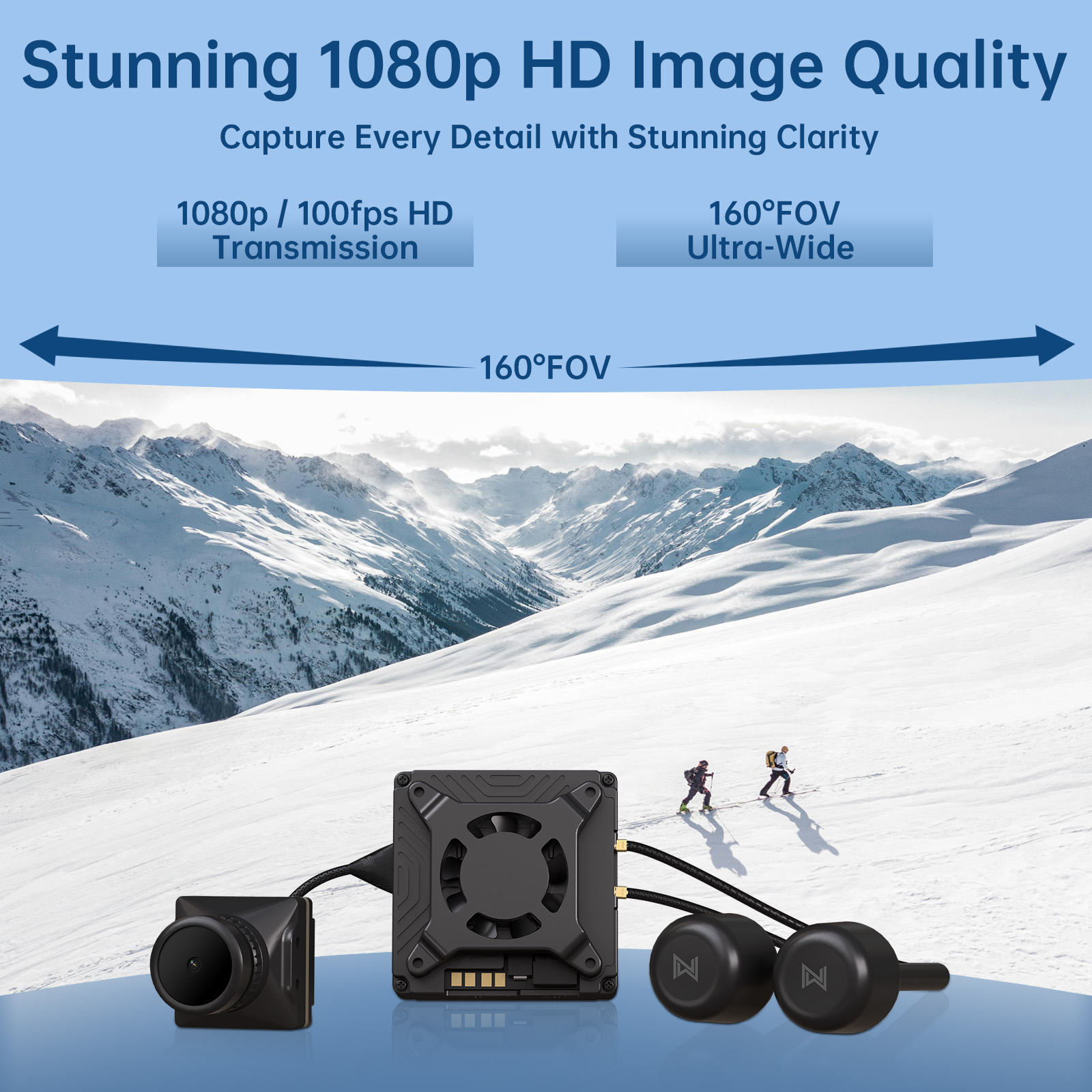 Kit Caddx Walksnail Avatar GT  - Walksnail Avatar Gt Kit 2W Vtx reseña y precio